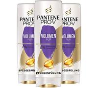 Acondicionador Pantene Pro-V Volumen Pur para pelo fino y liso. 3 unidades de 200 ml