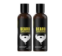 Acondicionador para Barba para Hombre, Aceite Hidratante para Barba, Suaviza la Sequedad y los Nudos, Mejora el Brillo, Refrescante y No Pegajoso, Fácil de Peinar y Mantener