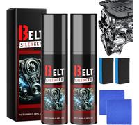 Acondicionador para cinturón de motor de automóvil, spray de apósito de cinturón automotriz, spray de ruido de cinturón de coche, 100 ml, prolonga la vida útil de la correa del motor, protección de