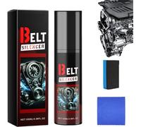 Acondicionador para cinturón de motor de coche, spray de apósito de cinturón automotriz, spray de ruido de cinturón de coche, 100 ml prolonga la vida útil de la correa del motor, protección de