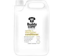 Acondicionador para Perros Buddycare con Vainilla y Manteca de Karité (5L) con Aloe Vera, Aceite de Argán y Pro Vitamina B5 para Desenredar Nudos y Aliviar la Piel Sensible e Irritada