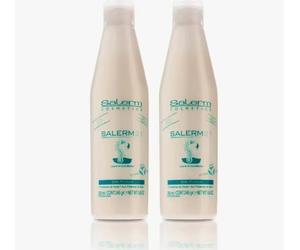 ACONDICIONADOR SIN ENJUAGAR CON PROTEINA DE SEDA SALERM 21 X 2 PACK