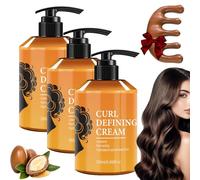 Acondicionador Sin Enjuague Hidratante Y Voluminizador, Definidor De Rizos Y Eliminador De Frizz. La Crema Acondicionadora Sin Enjuague Para Un Cabello Hidratado. (3 unidades)