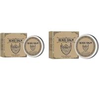 Acondicionador suavizante de fijación fuerte para barba, hidratante, suavizante y estilizante, cera nutritiva para el control del vello facial y el cuidado del bigote