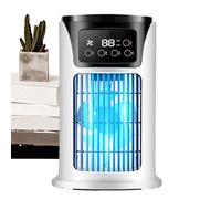 Acondicionadores de aire portátiles - Frescura de escritorio, ventilador recargable | Mini unidad de refrigeración del aire acondicionado, dispositivo de enfriamiento compacto de bajo ruido para la