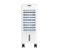 Acondicionadores de Aire portátiles, Ventilador de Aire Acondicionado con refrigeración por Agua, oscilación de 120°, 3 velocidades, Temporizador de 12 Horas