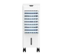 Acondicionadores de aire portátiles, ventilador de aire acondicionado con refrigeración por agua, oscilación de 120°, 3 velocidades, temporizador de 12 horas, enfriador evaporativo de enfriamiento