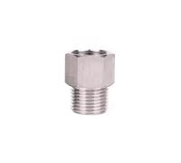 Acoplador adaptador de instalación de tuberías de alta presión de acero inoxidable, rosca BSP hembra a macho, 1 ud.(F M5x0.8-M M8x1)