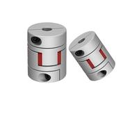 Acoplador D20L25 de aluminio de dos mordazas, conector flexible for motor de eje ciruela, 4-10 mm, 1 unidad(3x10mm)