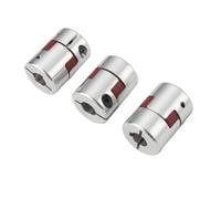 Acoplador D30L35 D30 L35, conector de Motor de acoplamiento de eje Flexible de aluminio de tres mandíbulas, acoplador Flexible 5/6/6,35/8/10/12/14/16m(9.525x16)