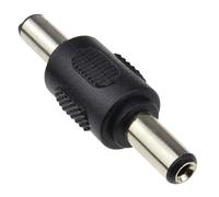 Acoplador DC Macho a Macho, Conector de 2.1mm X 5.5mm, Adaptador de extensión de Cable de alimentación, convertidor de Conector Hembra a Macho, alargador, ensamblador para cámara IP, CCTV, DVR, LED