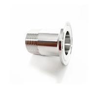 Acoplador de acero inoxidable SUS 304 de 1,27 cm macho x 2,5 cm para cerveza casera