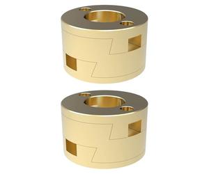 Acoplador de acoplamiento de repuesto de pieza de impresora de metal para biblioteca, comercial, hogar, apartamento, acoplador para accesorios de impresora