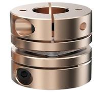 Acoplador de acoplamiento diafragma único D40L35 Flexible a servomotor paso a 6mm 8mm 10mm 22mm diámetro del eje