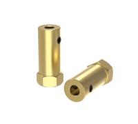 Acoplador de Acoplamiento Hexagonal de latón con Eje de 3/4/5/6/7/8mm, Longitud de 30mm, Conector Hex de Cobre for Ruedas de Coches RC, Accesorios for Robots(8mm 1pcs)
