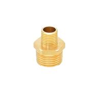 Acoplador de ajuste de boquilla hexagonal de tubo de latón 1/8 1/4 3/8 1/2 3/4 1(WS4-10)
