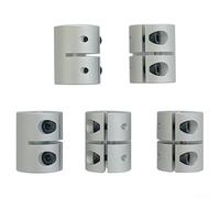 Acoplador de aleación de aluminio para impresoras 3D D20x25 orificio con tornillo de 4 mm eficaz para usos motores y mecánicos (D20x25 (5-8))