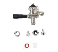 Acoplador de Barril Tipo S Grifos de Barril de Cerveza con Válvula de Alivio de Presión de Seguridad Dispensador de Cerveza Acoplador de Barril Tipo S con Manija Negra para de Elabora