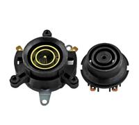 Acoplador de base de interruptor de termostato de hervidor eléctrico, conector de interruptor de temperatura del termostato, con mango de vapor, 2 piezas