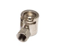 Acoplador de boquilla de grasa, 5 A, 220 V, boca plana, extremo hexagonal, conector deslizante para la mayoría de pistolas de grasa, 22 mm