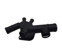 Acoplador de brida para manguera refrigerante agua, cuello salida y sensor, apto para VW Beetle Termostato del sistema de enfriamiento(Flange)