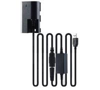 Acoplador de CC, Juego de BateríA Ficticia LP-E6 para 5D2 5D3 5D4 6D 6D2 60D 7D 7D2 70D 80D 90D Adaptador de Corriente de Repuesto