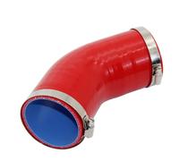 Acoplador de conector de manguera de admisión de filtro de aire de silicona, recto, 45 grados, varios tamaños(45MM)