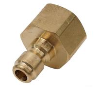 Acoplador de conexión rápida de 1/4 pulgadas para manguera de lavadora de alta presión con soporte para roscas métricas M22 y G1/4 (#8)