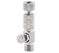 Acoplador de desconexión rápida del aerógrafo, adaptador de 1/8 "Conector de acoplamiento Adaptador Aerógrafo Válvula de control de ajuste de la manguera de aire