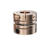 Acoplador de eje CNC de diafragma único, acoplamiento de disco flexible de alta precisión de 12 a 35 mm(15X15)