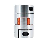 Acoplador de eje de acoplamiento flexible de araña, 1 pieza, D40, L66 mm, 14/17 mm, con chavetero de 5 mm en un extremo for motor NEMA23 y NEMA34.(10-12.7 a keyway 5mm)