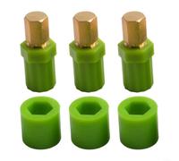 Acoplador de eje de corte para rodillo de pasta de la serie KP, kit de reparación de piezas de accionamiento de latón compatible con modelos KPSA KPRA de 3 unidades