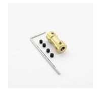 Acoplador De Eje De Motor, Adaptador De Funda De Conector, Junta De Transmisión De Latón For Barco A Control Remoto, Coche Y Avión, 2/2, 3/3/3, 17/4/5/6mm(4mm to 6mm)
