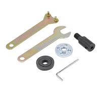 Acoplador de eje de motor M10-5/8/10/12mm Adaptador de portabrocas de sierra de acoplamiento de manga para pulido de disco de lijado Amolado eléctrico, corte de azulejos, pulido de metales(5mm)