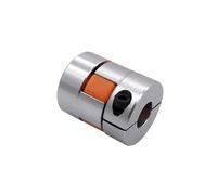 Acoplador de eje de Motor paso a paso D25L30, 4 a 12,7mm, acoplamiento de eje de ciruela de mandíbula Flexible, 1 ud.(8mm to 10mm)