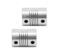 Acoplador de eje flexible for impresora 3D, 5 x 8 25 mm, for motor paso a, 11 tamaños, tornillo acoplamiento(1pcs 8x8x25mm)