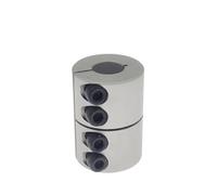 Acoplador de eje rígido D40 L50, abrazadera de acoplador de servomotor paso a paso, 8mm, 16mm, 18mm, 20mm y 22mm de diámetro, 1 Uds.(12X22mm)