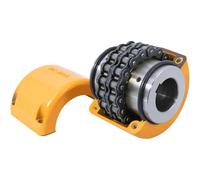 Acoplador de engranaje de rueda dentada KC6018 con cubierta de 20/24/28/30/36/38/40/45/46/48/50/55/56 mm.(50x50)