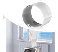 Acoplador de Extensión de Manguera de Aire Acondicionado Portátil, Acoplamiento de Conector de Manguera de Ventilación, Adaptador para Tubo de ventilación para manguera de rosca de 15cm