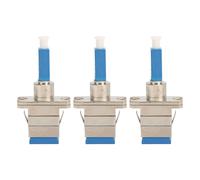 Acoplador de fibra fiable para ingeniería CATV, adaptador de manguito cerámico para baja pérdida de inserción y transmisión de señal óptica.