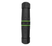 Acoplador de fibra óptica de doble núcleo LC impermeable P68, longitud de cable óptico extensible para extensión