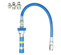 Acoplador de grasa ergonómico profesional eficiente de alta presión para sistemas de liberación, adaptador de acoplador