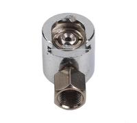 Acoplador de grasa hexagonal deslizante, conector de accesorios de mantequilla de 16 mm y 22 mm, construcción de metal para uso industrial automotriz, motocicleta, camión (16 mm)