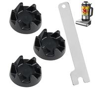Acoplador de Licuadora 9704230, 3 Piezas Mezclador de Goma del Acoplador del Engranaje y Embrague con Herramienta de Eliminación para Kitchenaid Batidora