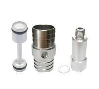 Acoplador de manguera de 1/4 pulgadas con puerto de vapor NPT de 1/8 para pasajes de galería de aceite L y optimización del flujo de refrigerante (B)