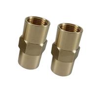 Acoplador de manguera de latón de grado industrial con rosca derecha para manguera de soldadura profesional, sellado hermético, acoplamiento de rosca hembra