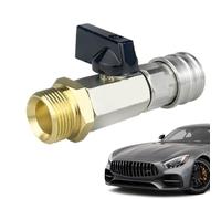 Acoplador De Manguera De, Material De Latón De Acero Inoxidable | Conector M22 De 14 Mm De 1/4 Pulgada, 0,16 Kg, Conexión Rápida De Alta Presión Para Lavadoras Eléctricas, Lavado De Autos Y L