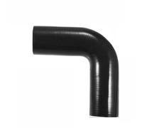 Acoplador de manguera de silicona con codo de 90 grados, 9,5-54 mm, for tubo intercooler, 150 x 150 mm, negro(45mmx55mm)