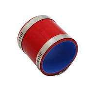 Acoplador de manguera de silicona, entrada de aire recta for Turbo Intercooler ID 22-102mm(ID 25MM)