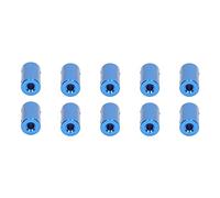 Acoplador de Motor Eficiente, Juego de 10 Piezas, Ajuste Perfecto para Motor Paso a Paso NEMA 17 (Azul)